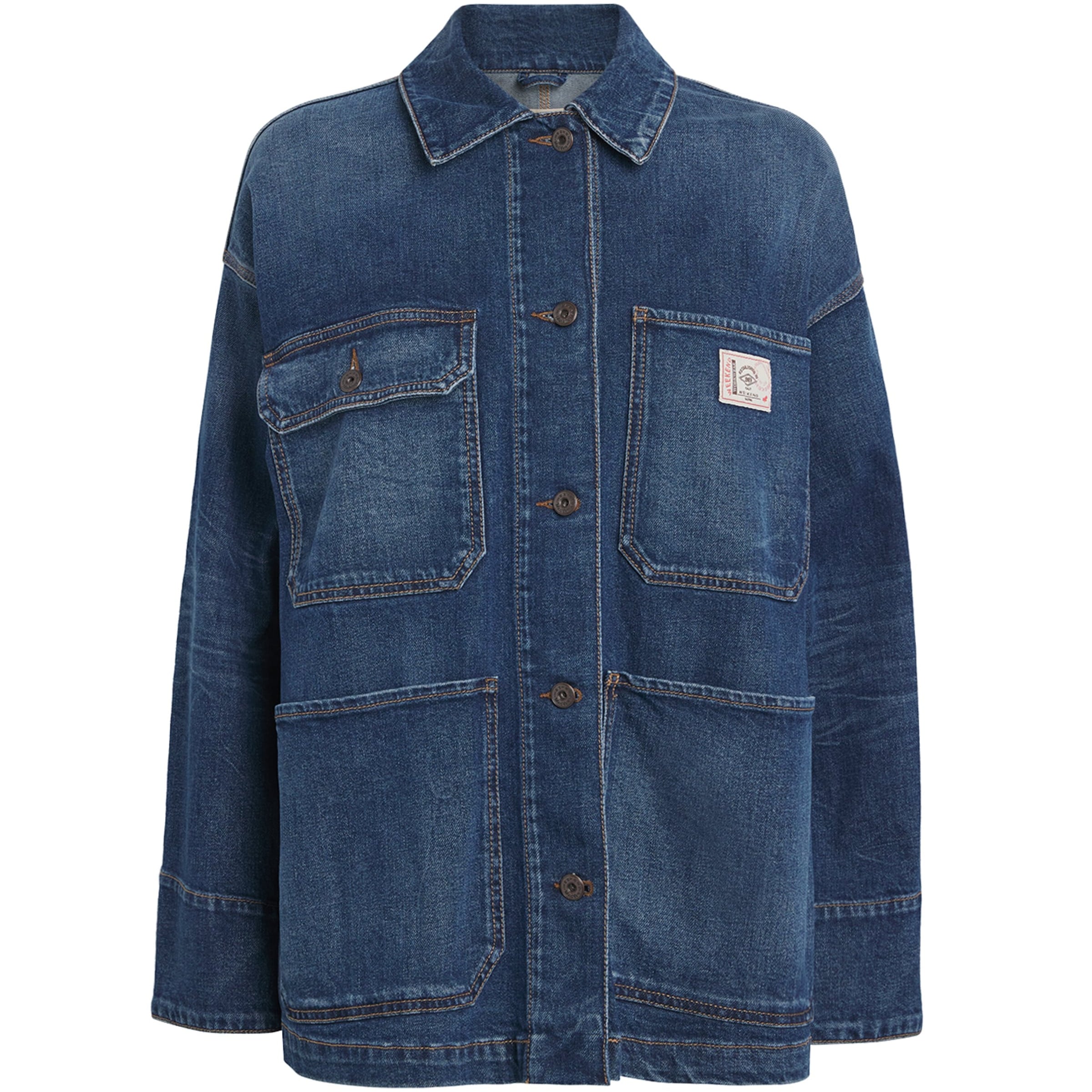 Weekend Max Mara Blue Workwear Denim Jacket