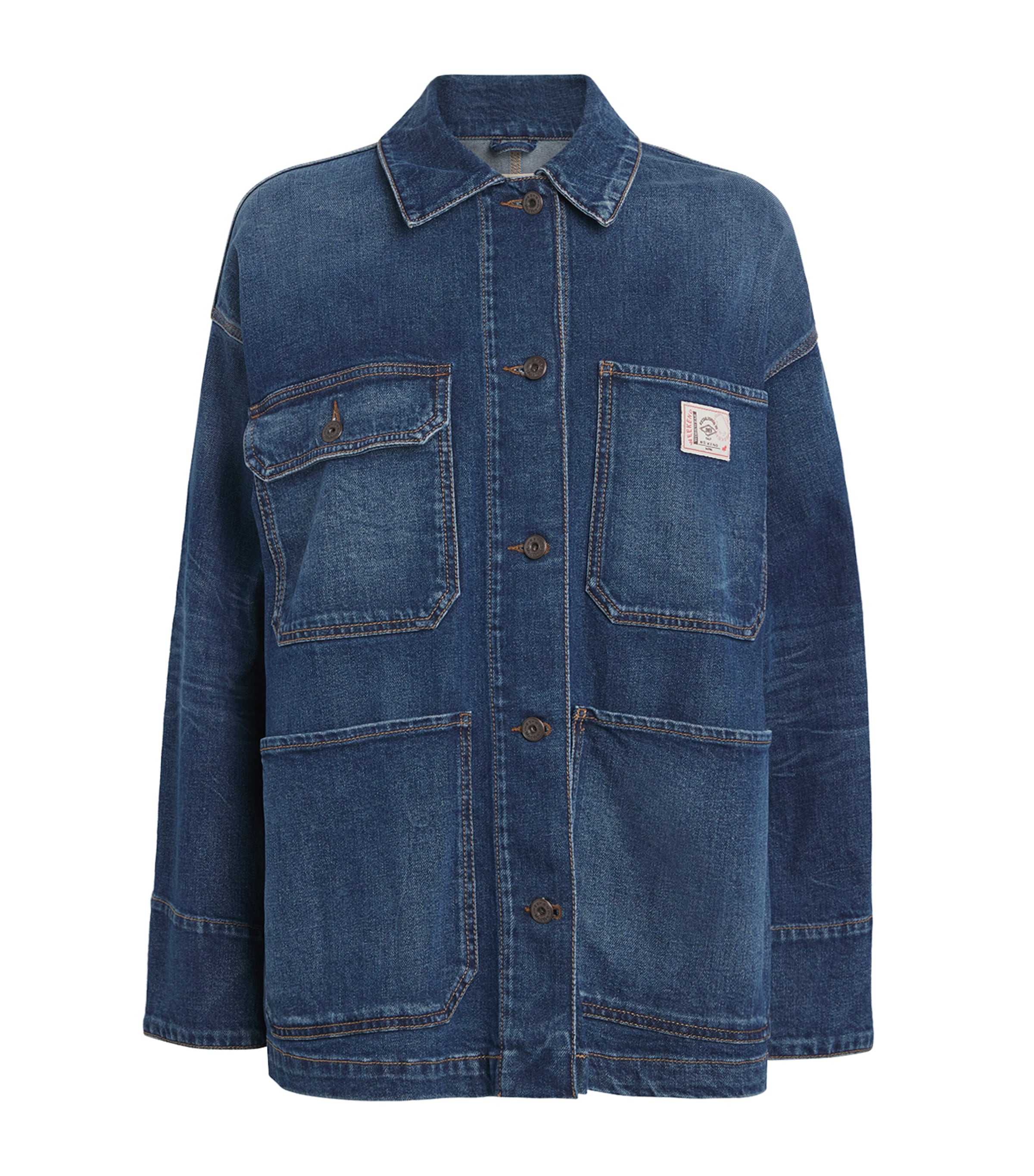 Weekend Max Mara Blue Workwear Denim Jacket