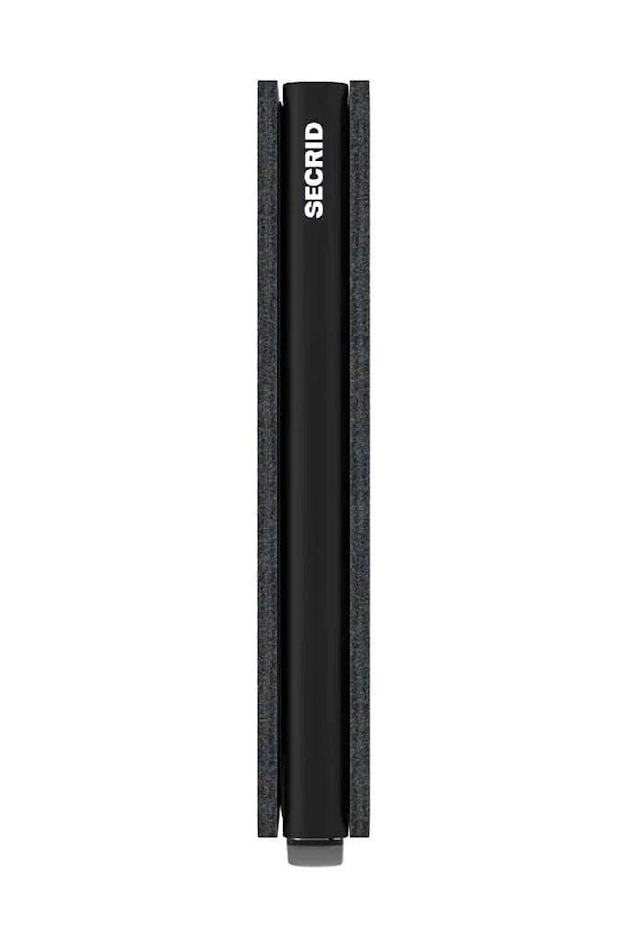 Кожен портфейл Secrid Slimwallet Hexagon Black