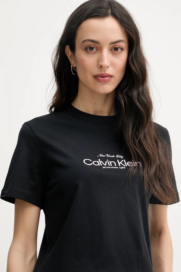 Calvin Klein Jeans тениска дамска от памук