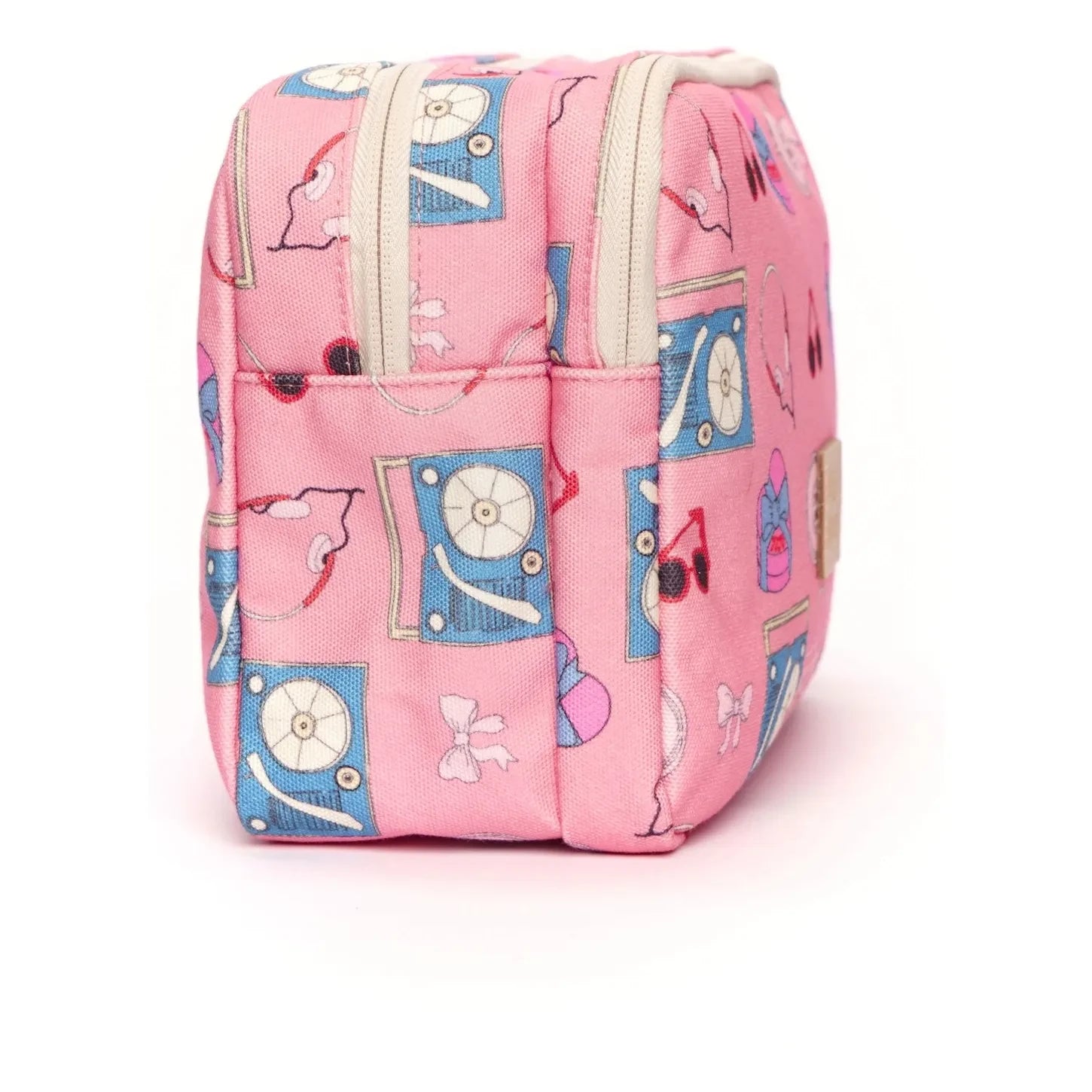 JOJO FACTORY - Jojo Song Double Toiletry Bag | Pink