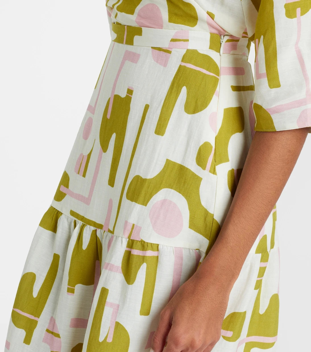 Adriana Degreas - Balearic printed midi skirt