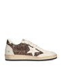 Golden Goose White Glitter Ball Star Sneakers