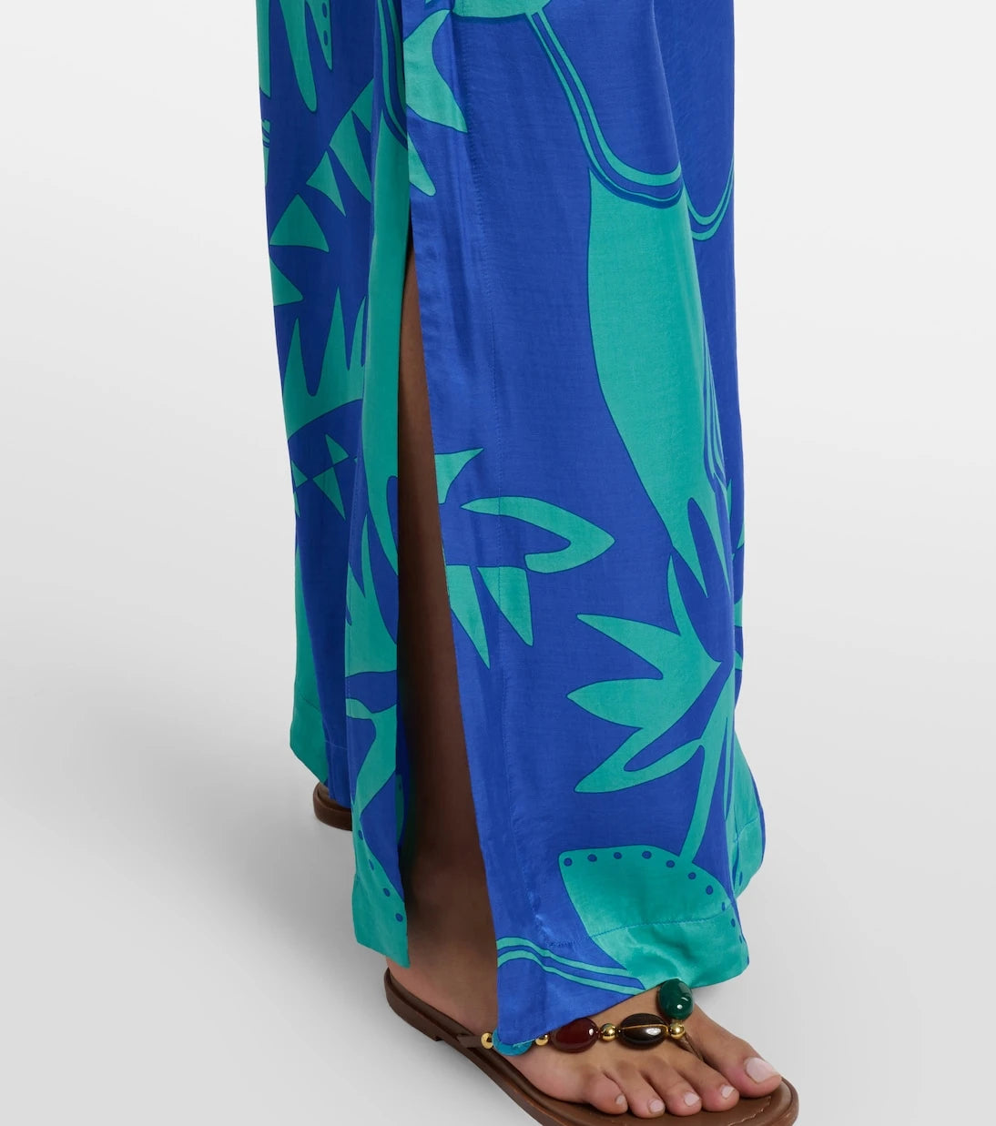 Poupette St Barth - Clea printed wide-leg pants
