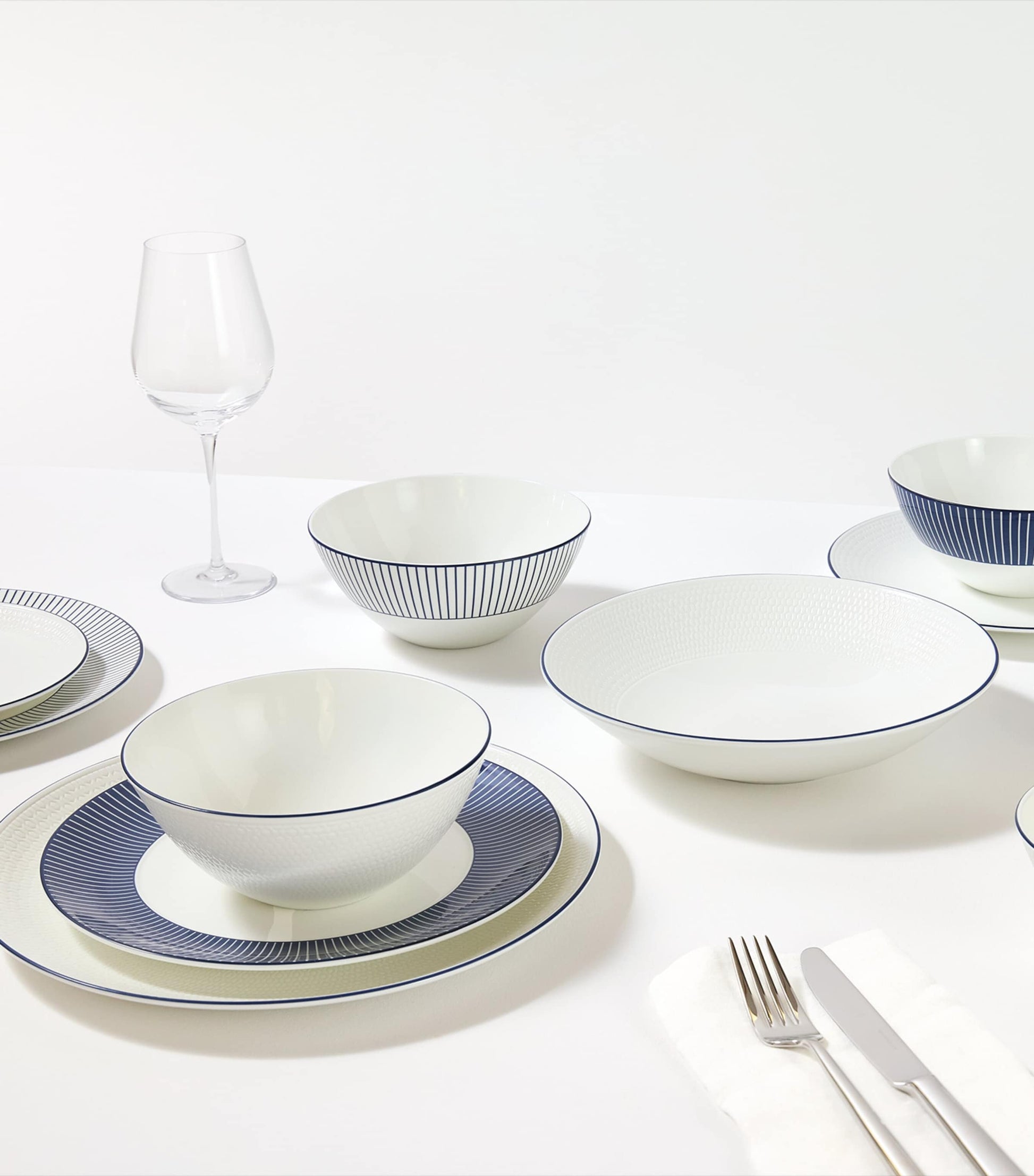 Gio Blue Cereal Bowl