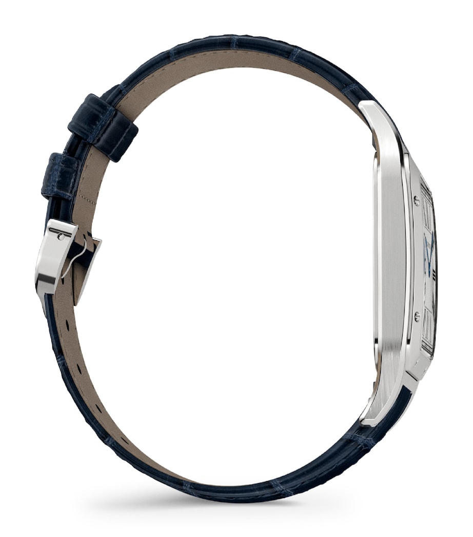 Stainless Steel Santos-Dumont Watch 46.6mm