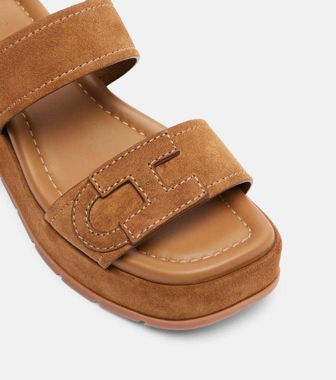 Hogan - H703 suede platform sandals