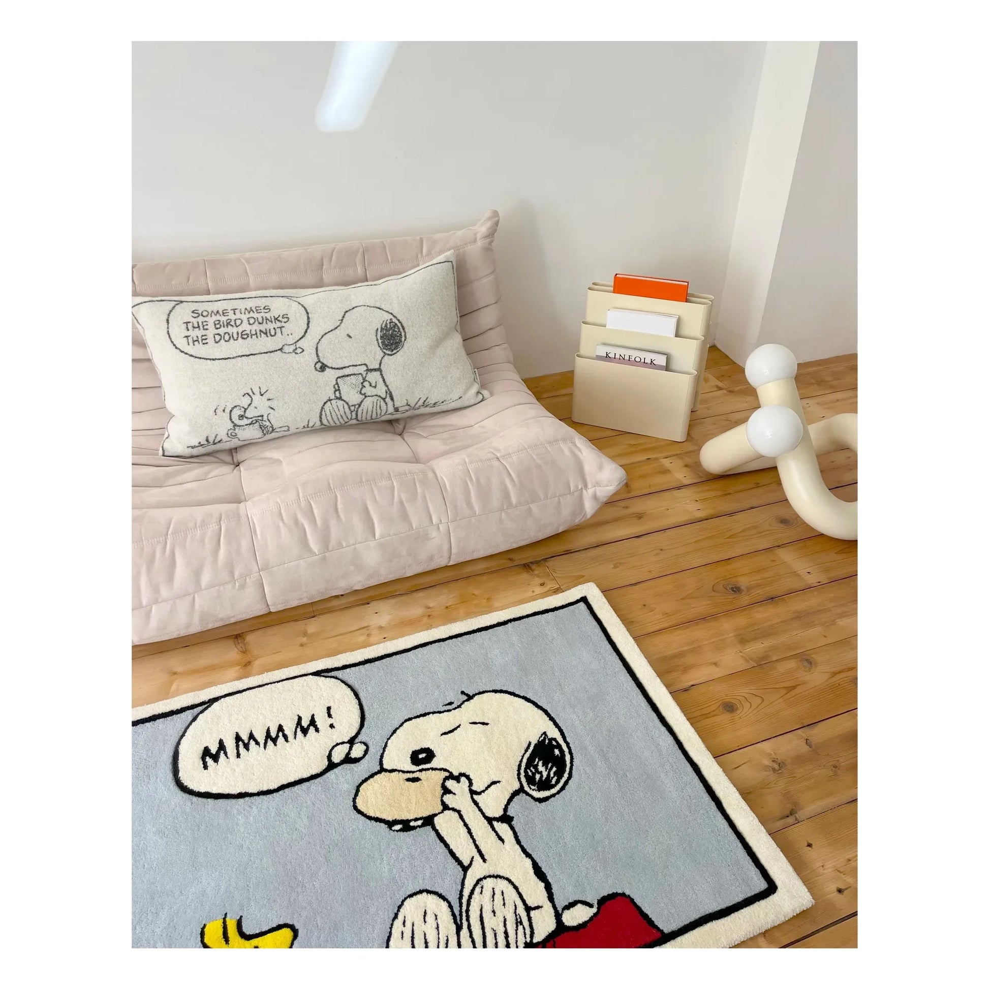Maison Deux - Peanuts rug MMM | Light blue