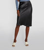 Silk Satin Isaak Midi Skirt