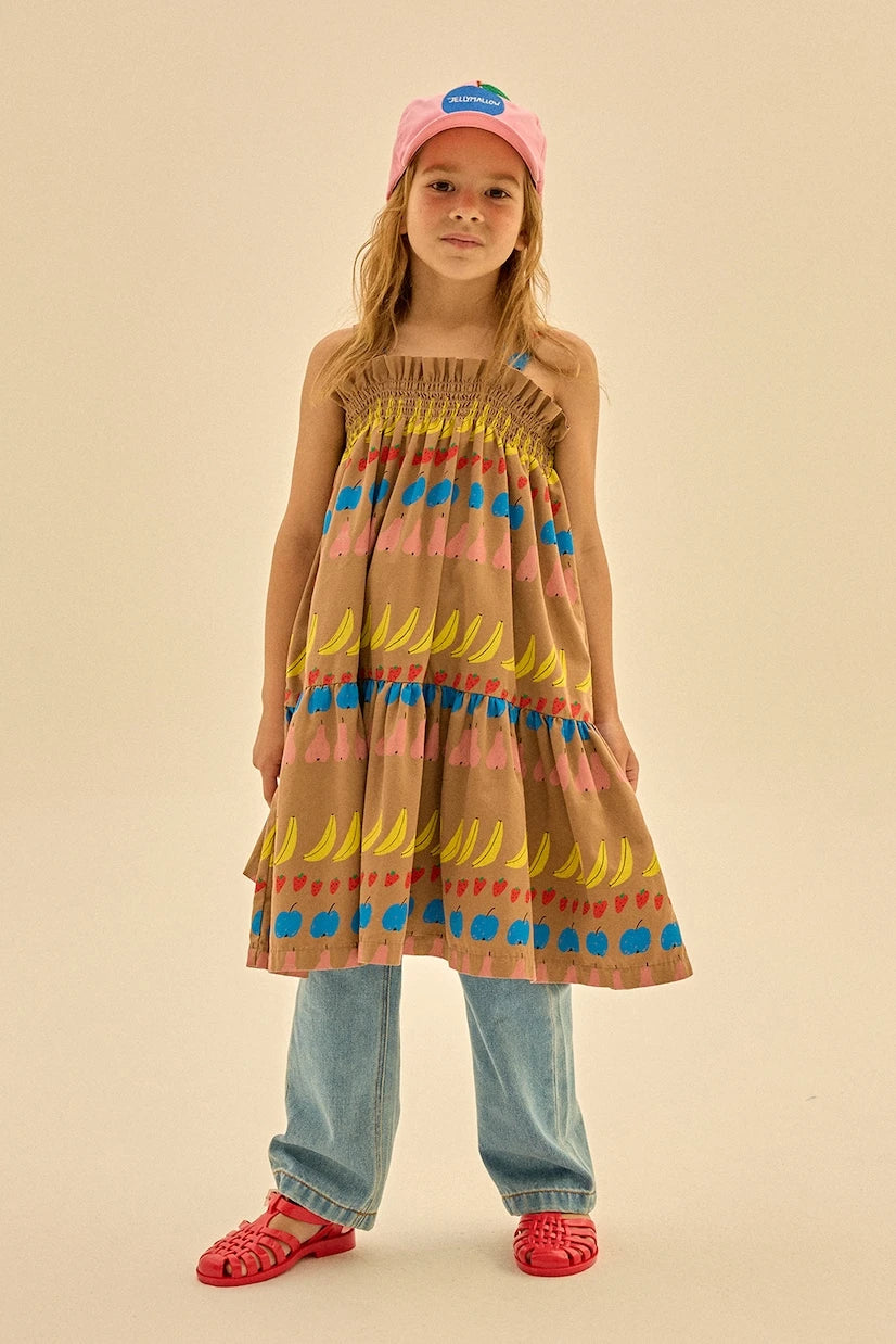 Jellymallow - Printed cotton and nylon dress