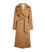 Max Mara Beige Manuela Belted Coat