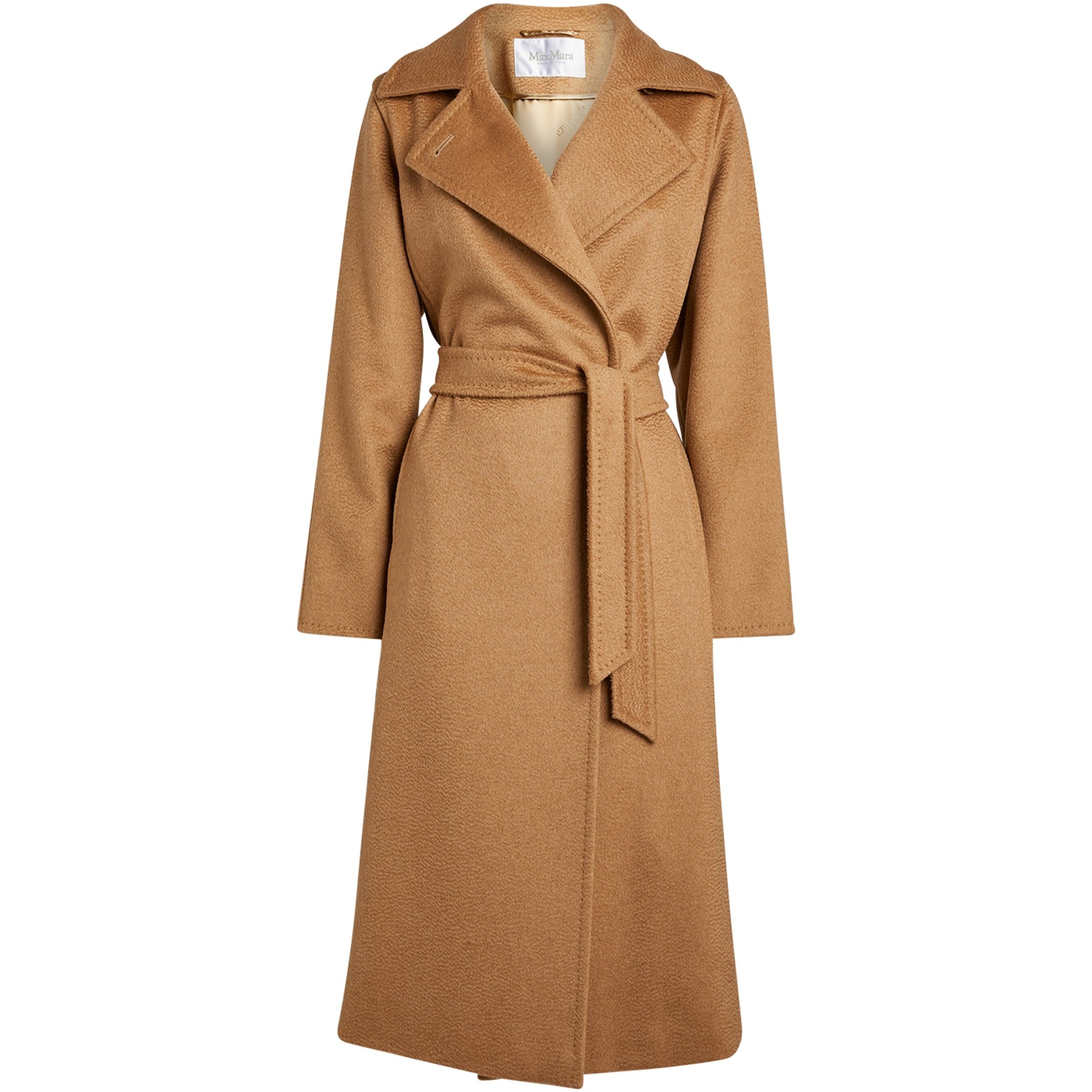 Max Mara Beige Manuela Belted Coat