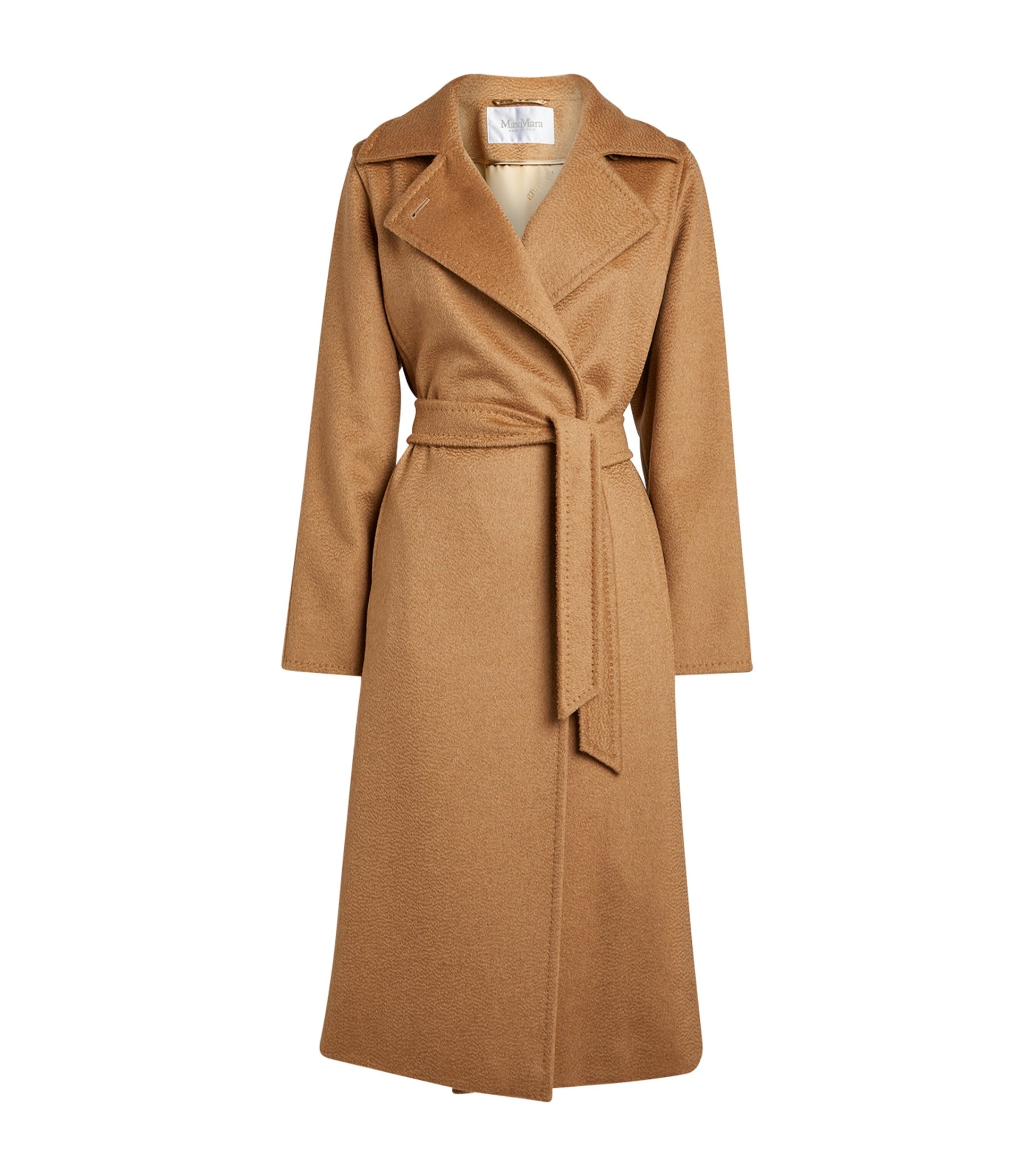 Max Mara Beige Manuela Belted Coat