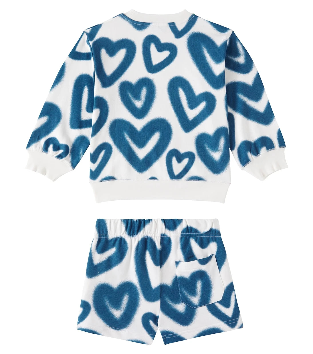 Stella McCartney Kids - Cotton sweatshirt and sweatpants set