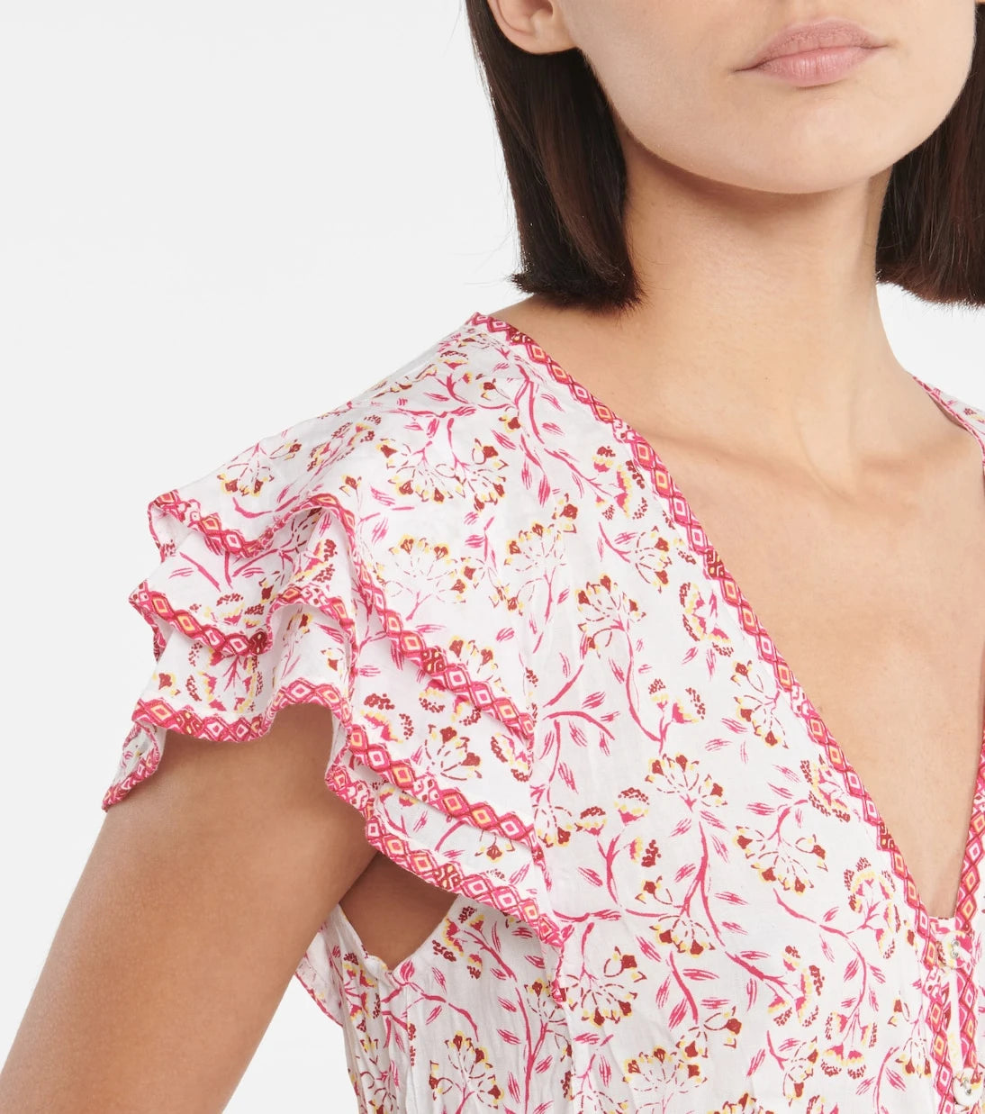 Poupette St Barth - Della floral midi dress