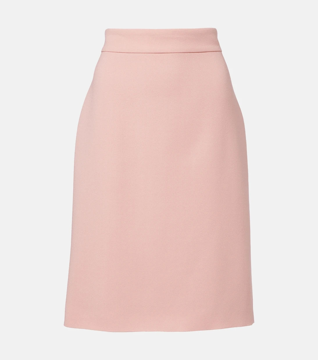 Valentino - Virgin wool crêpe pencil skirt