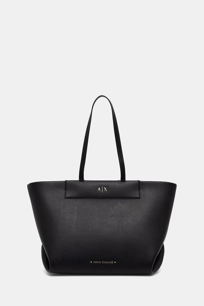 Armani Exchange kadın suni deri alışveriş çantası