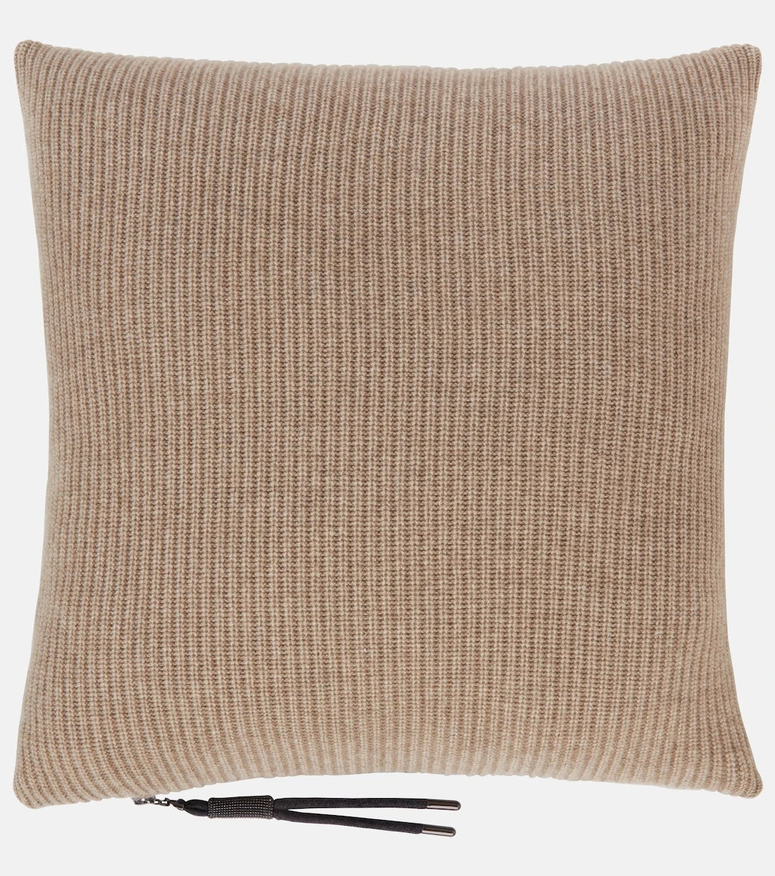 Brunello Cucinelli - Ribbed-knit cashmere cushion