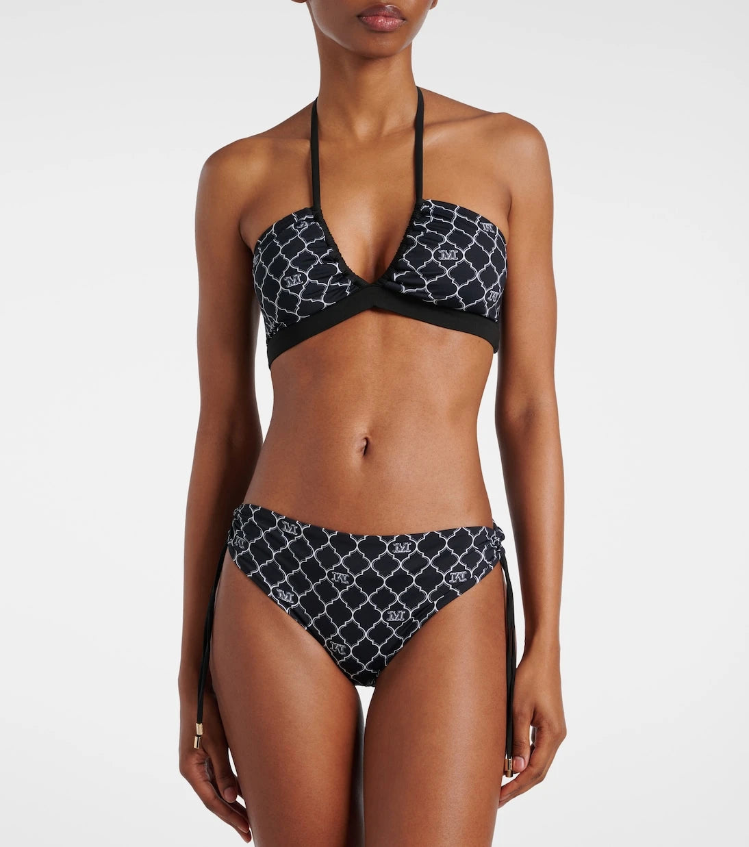 Max Mara - Anna printed halterneck bikini top
