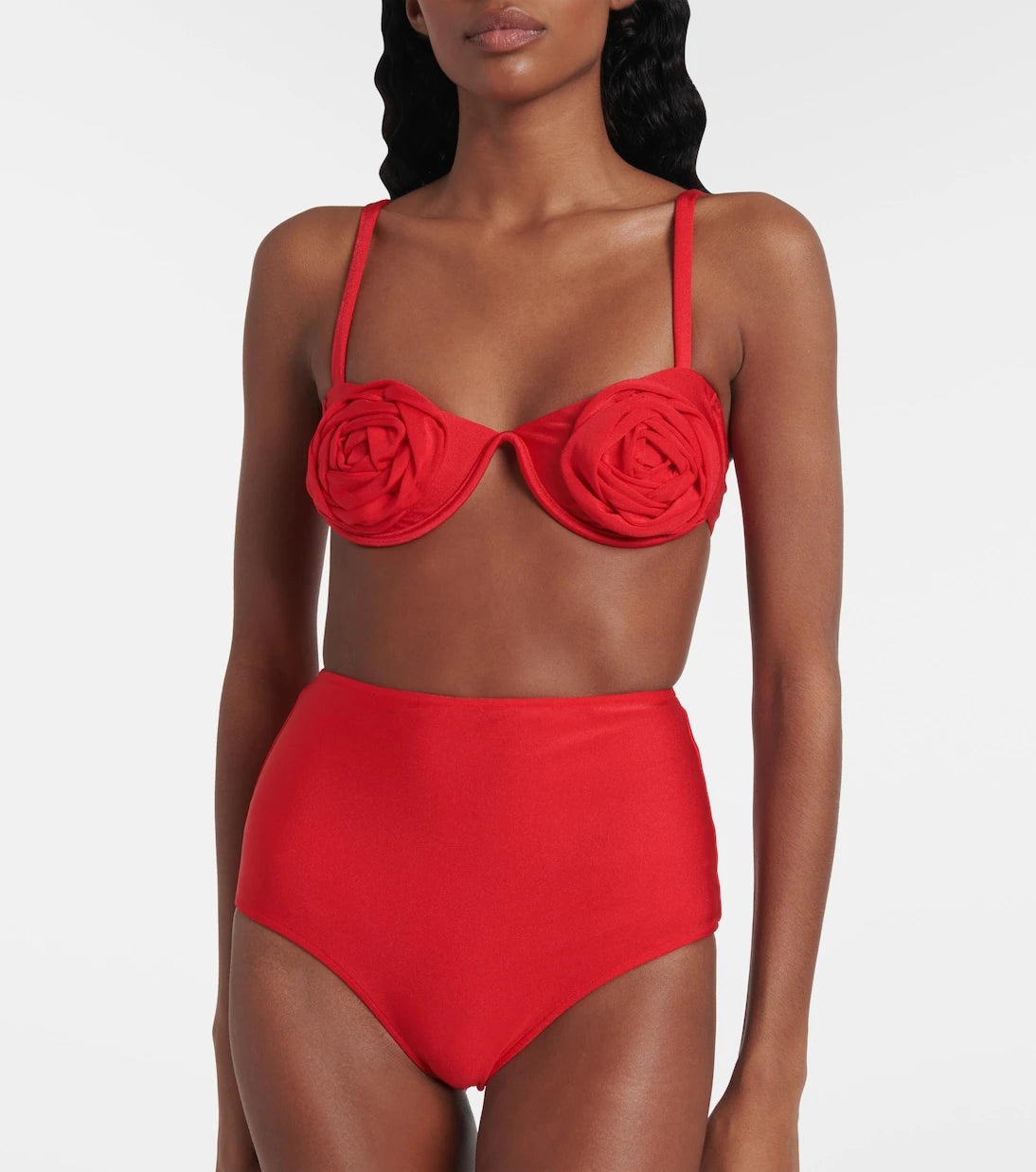 Adriana Degreas - Floral-appliqué bikini