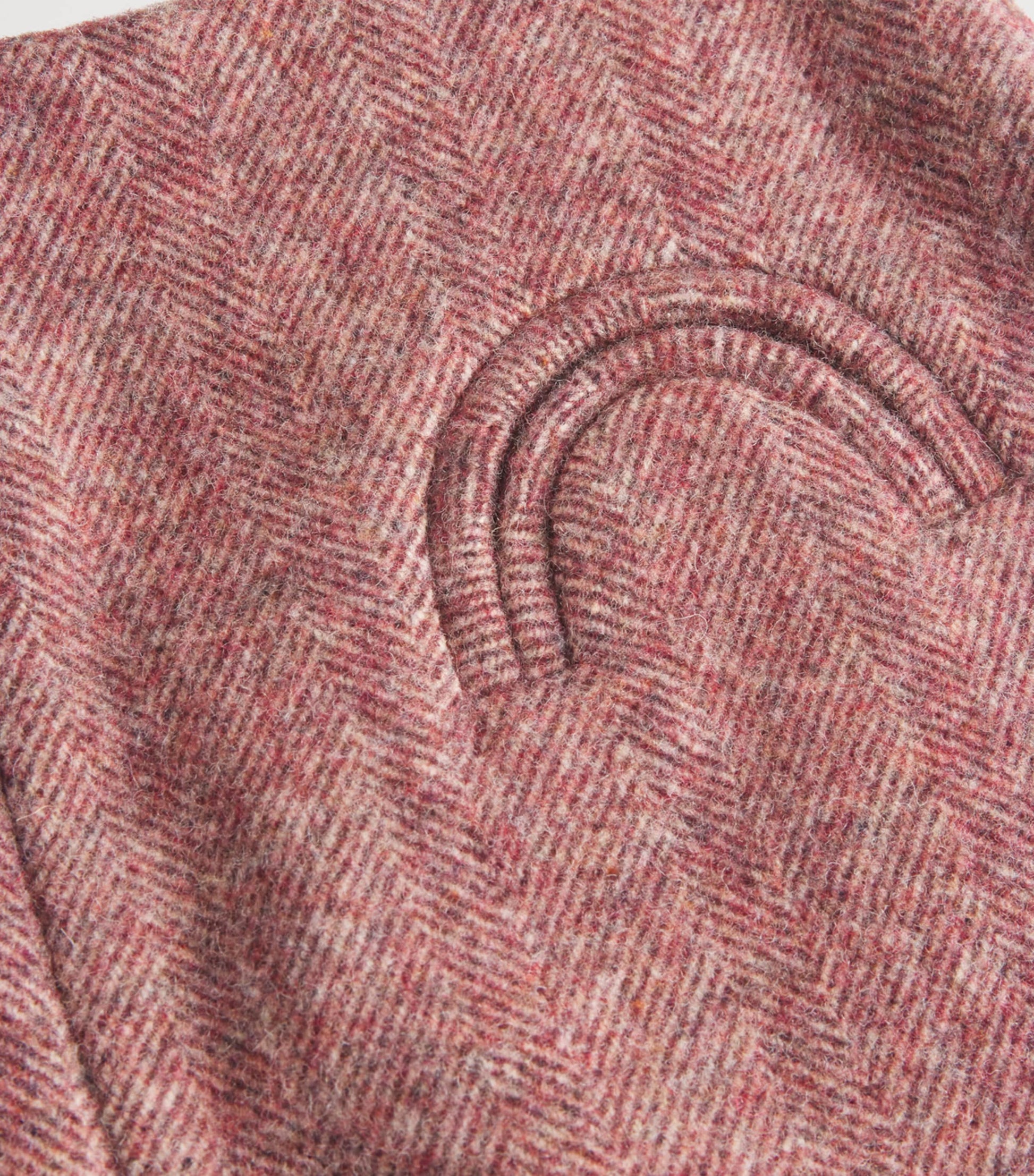 Pink Virgin Wool Coci Mini Skirt