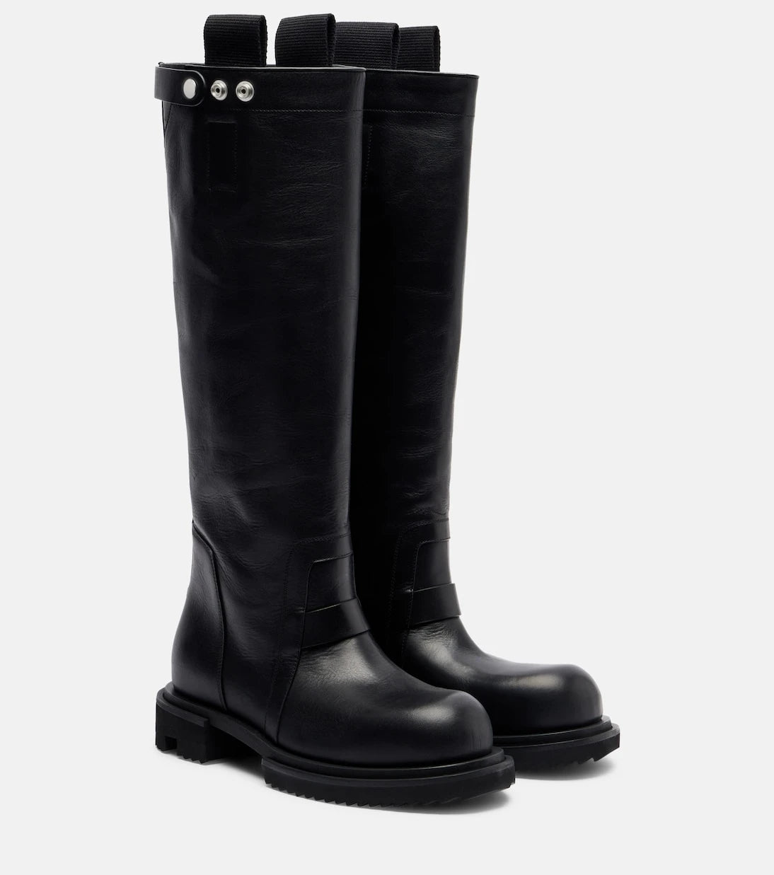 Rick Owens - Gabe leather knee-high boots