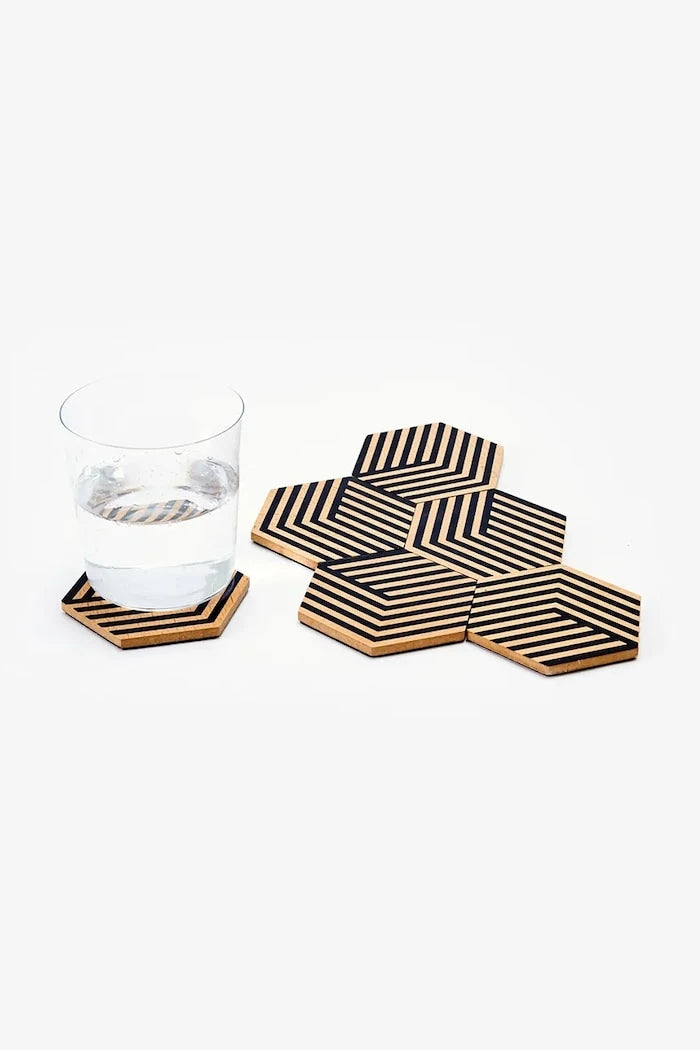Areaware Tiles 9 x 8,5 cm (6 Parça) Masa Altlığı Seti