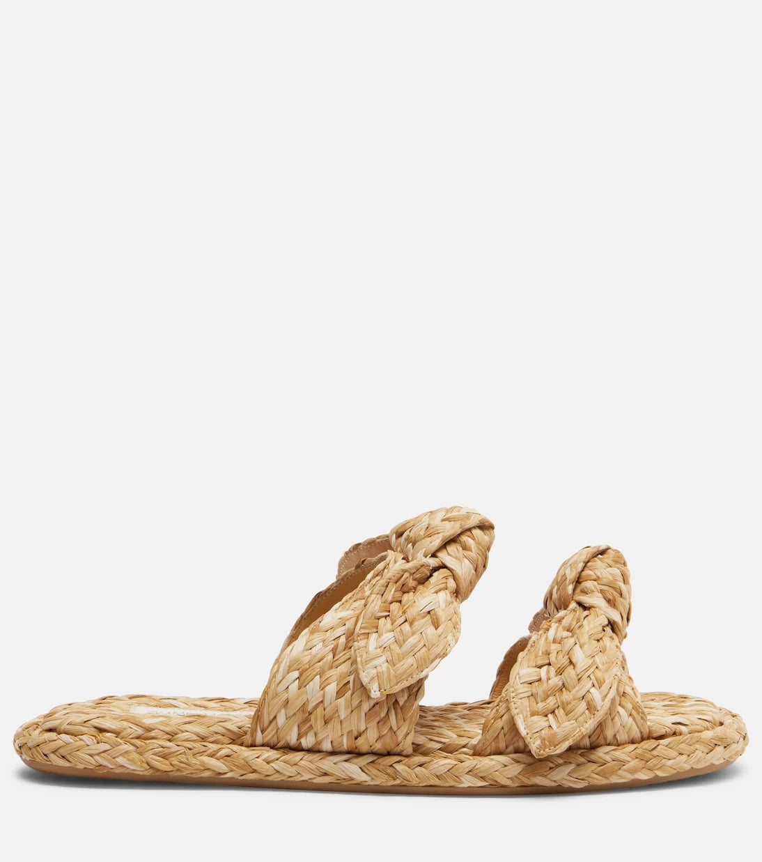 Zimmermann - Carousel raffia espadrille slides