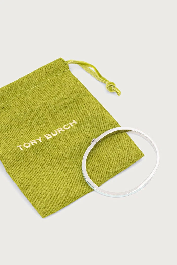 Tory Burch Kadın Pirinç ve Emaye Bilezik Thin Icon