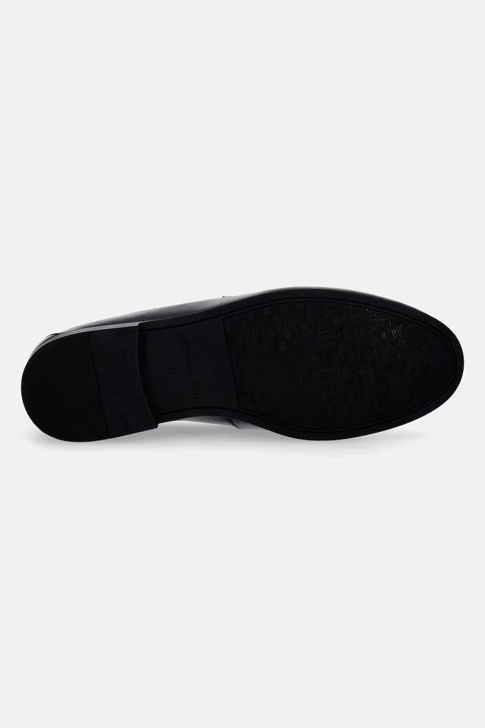 Tommy Hilfiger Erkek Deri FLEXIBLE SLIM LEATHER LOAFER Mokasen