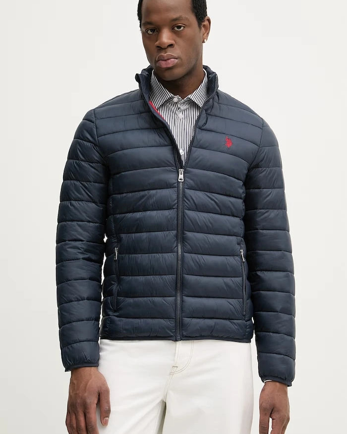 U.S. Polo Assn. Erkek LIGHTWEIGHT BOUND QUILTED Mont