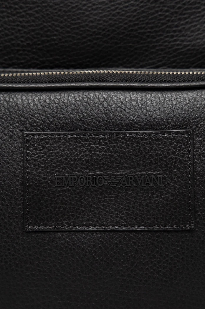 Кожена раница Emporio Armani