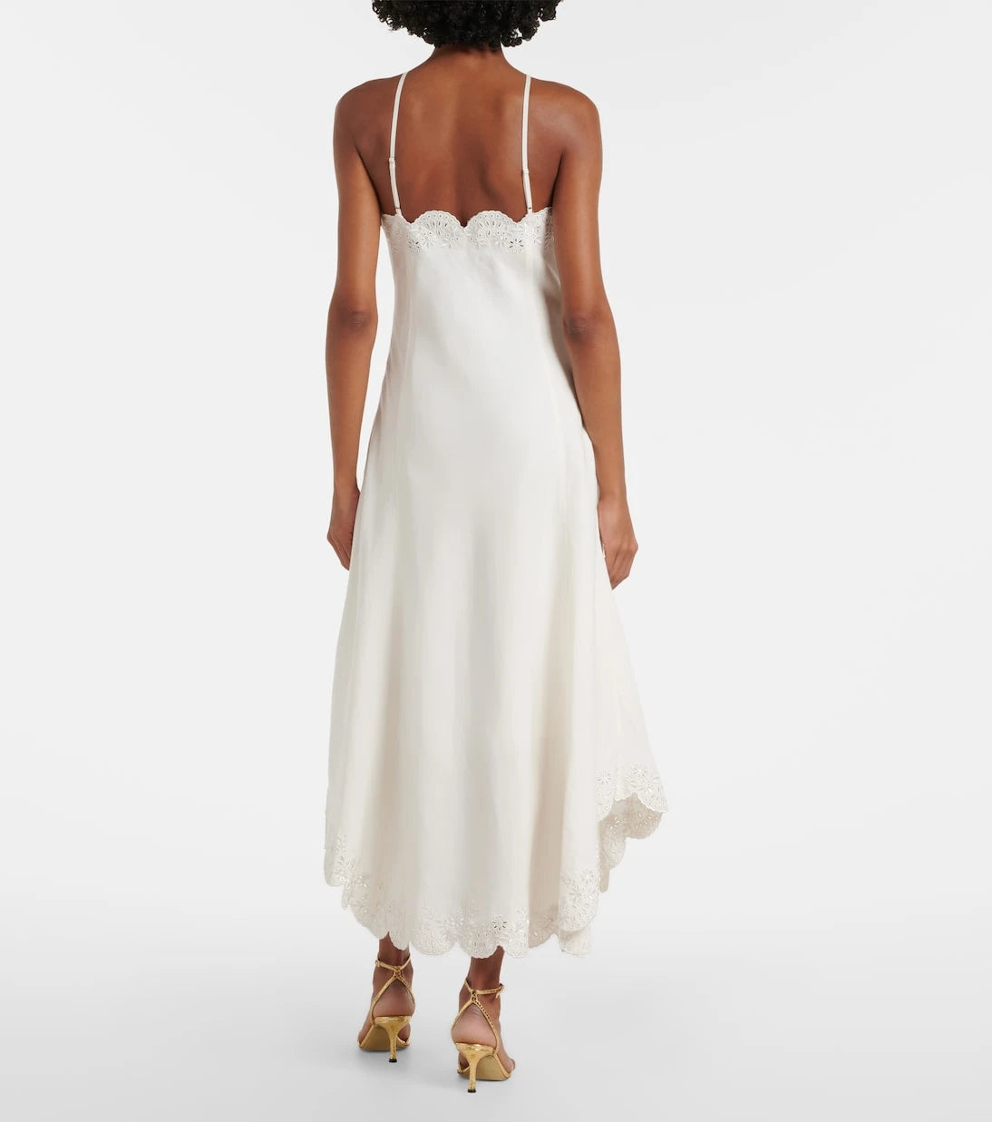 Simkhai - Gillian linen-blend midi dress
