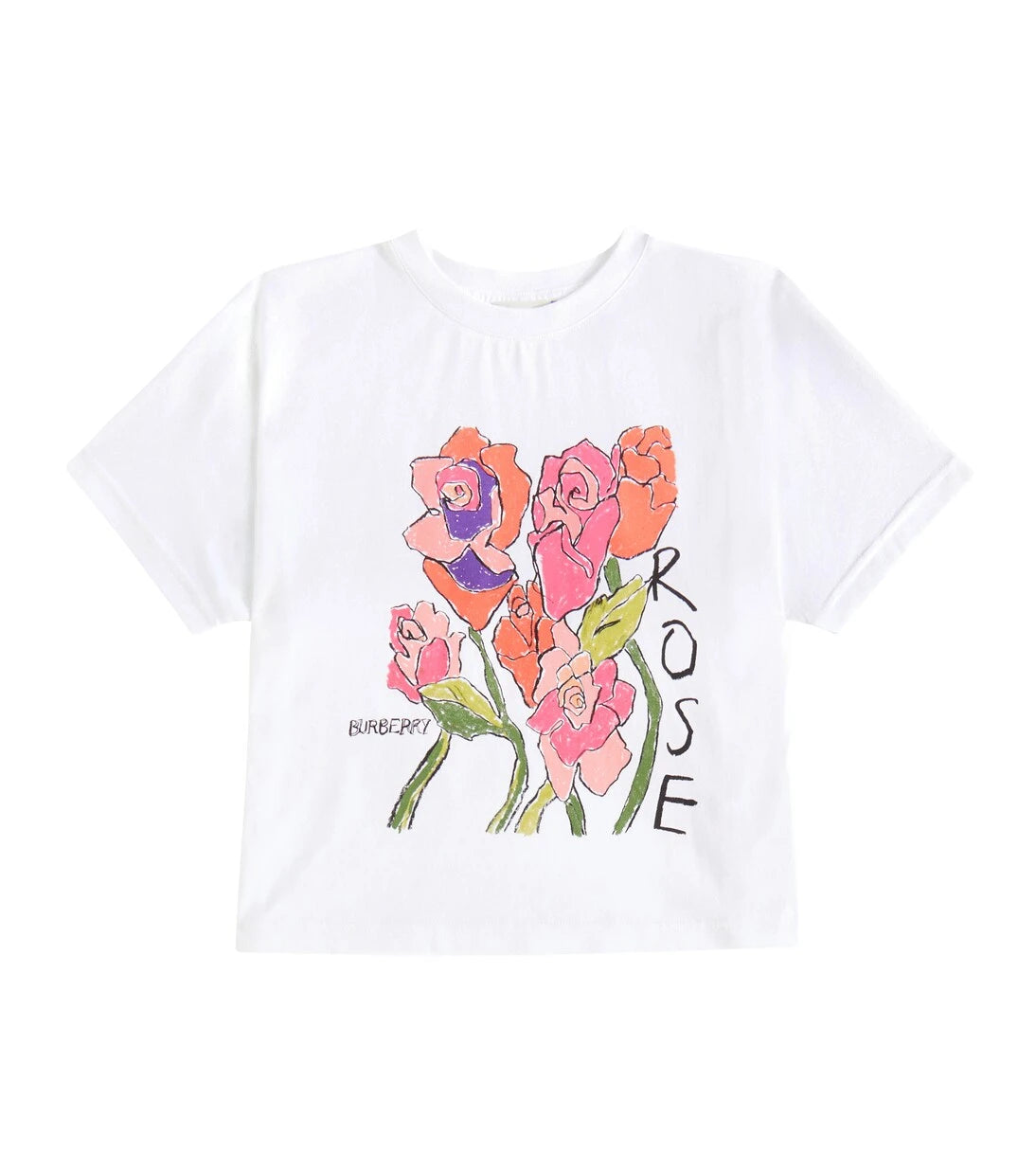 Burberry Kids - Printed cotton jersey T-shirt