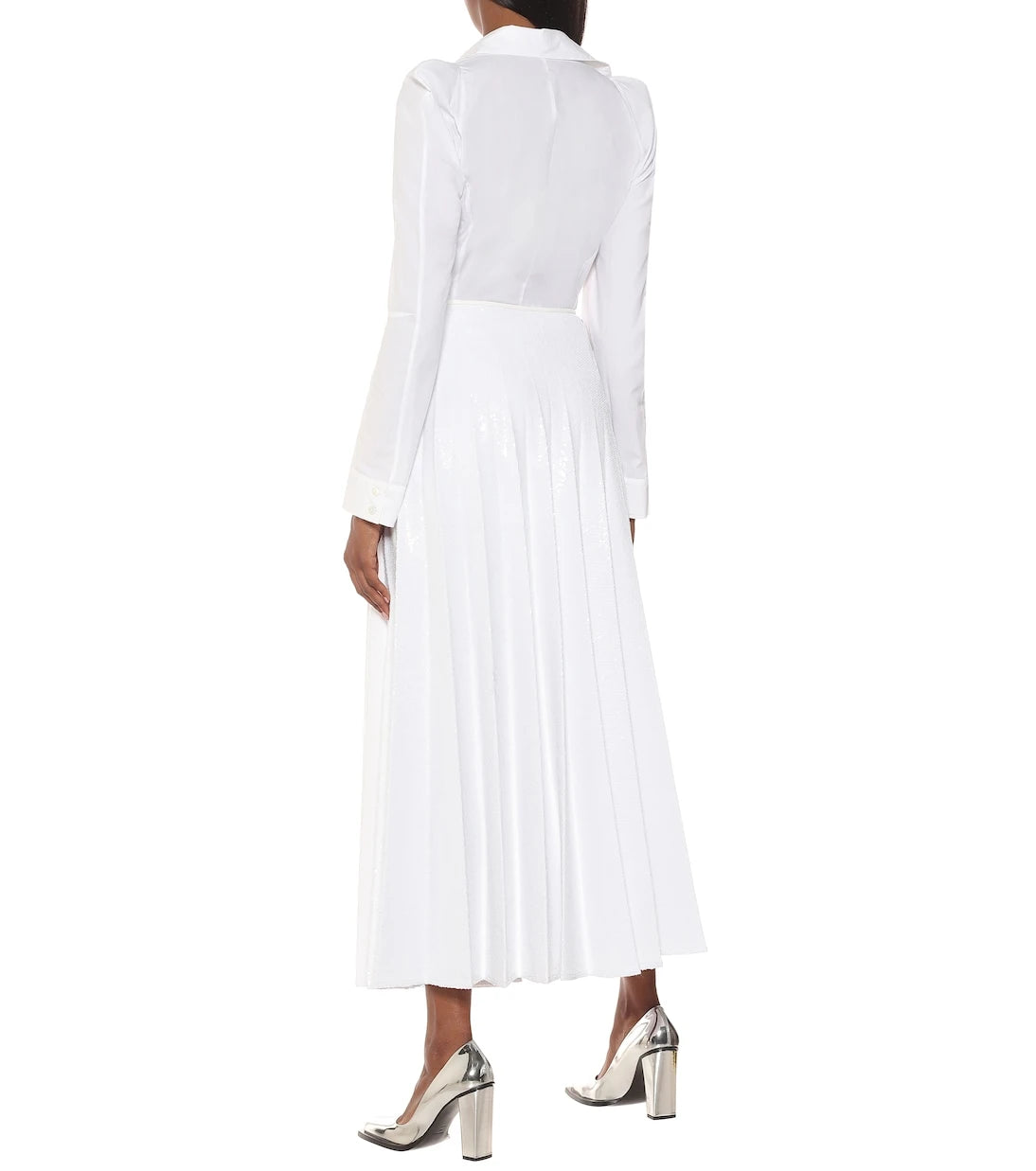 Peter Do - Sequined high-rise midi skirt