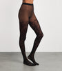 Falke Black Floral Lace Tights
