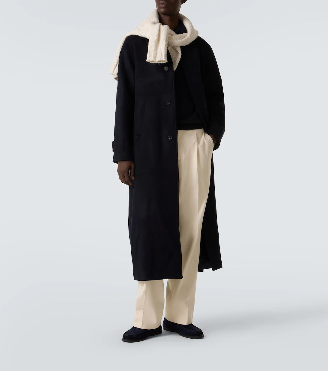 Saman Amel - Belted wool overcoat