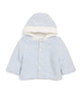 Cotton-Wool Blend Hooded Jacket (1-24 Months)