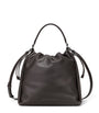 Brunello Cucinelli Brown Medium Leather Mellow Bucket Bag