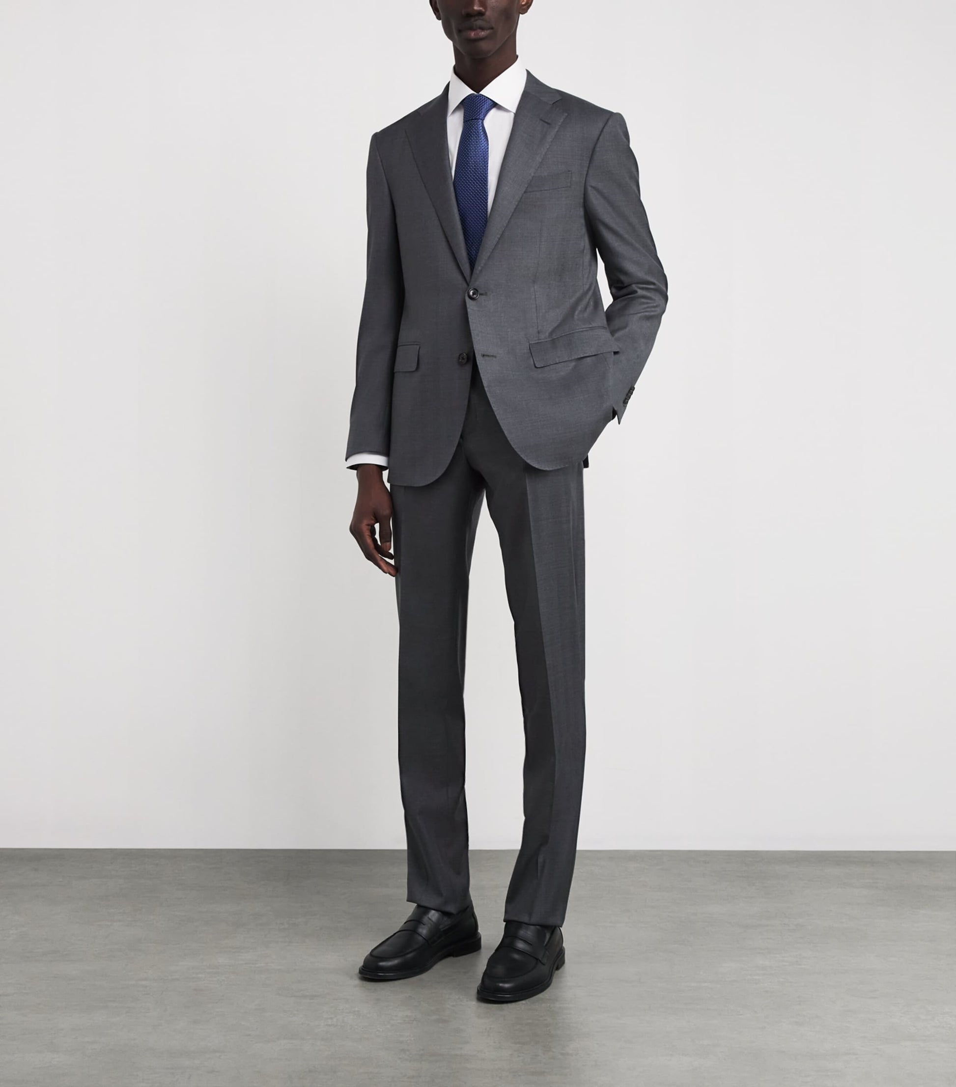 Signature Twill Floral-Trim Shirt