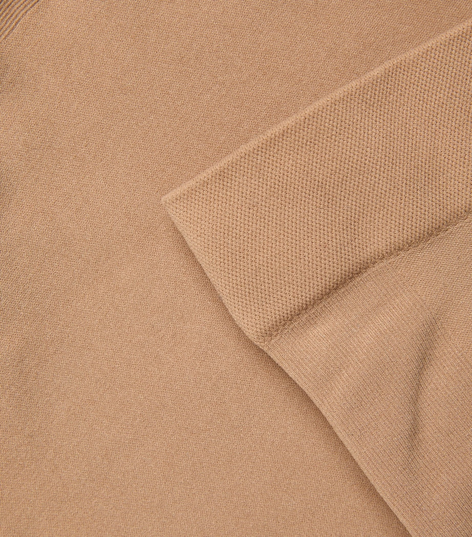 Skims Brown Seamless Sculpt High-Waist Thong