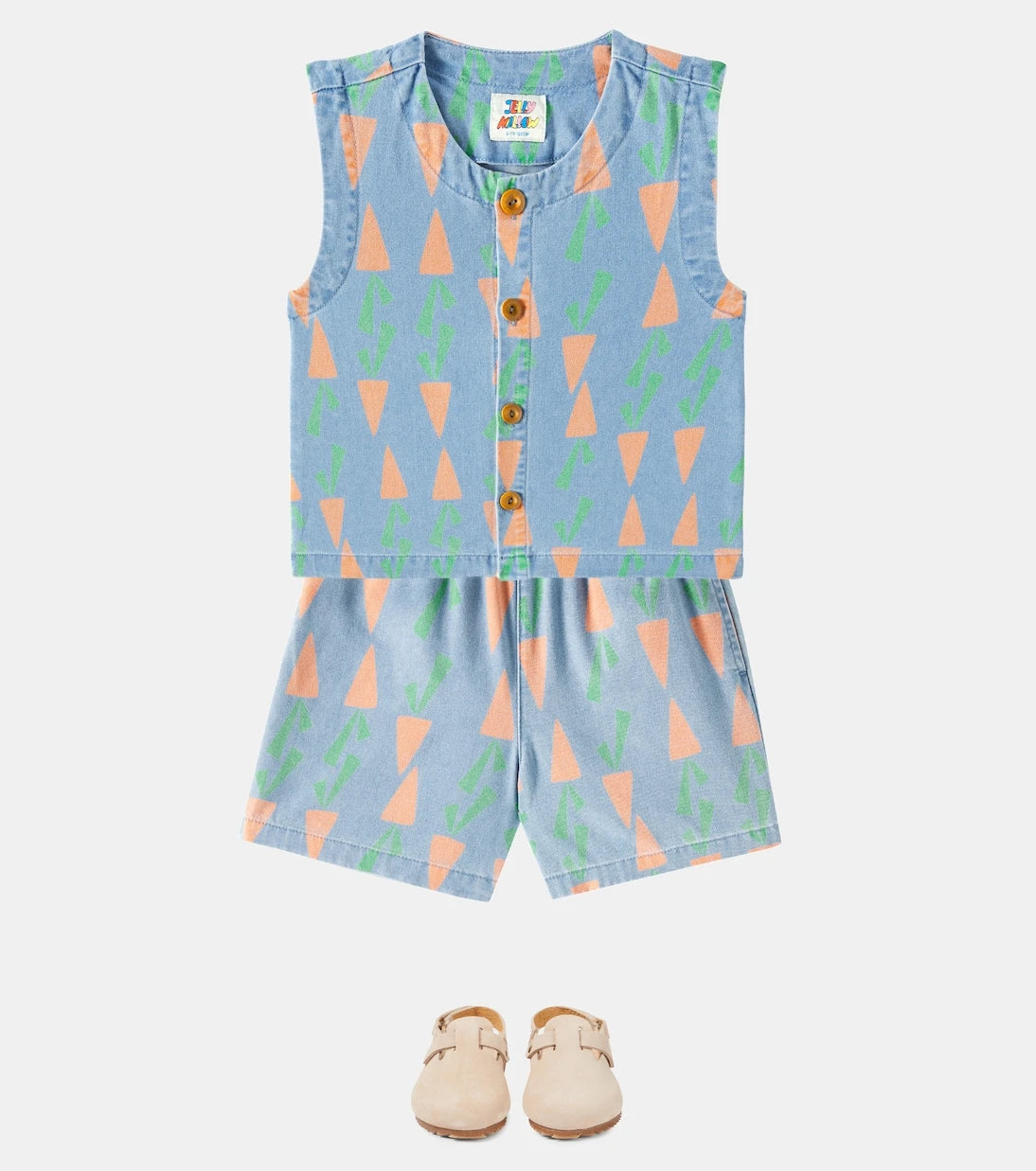 Jellymallow - Carrot denim vest