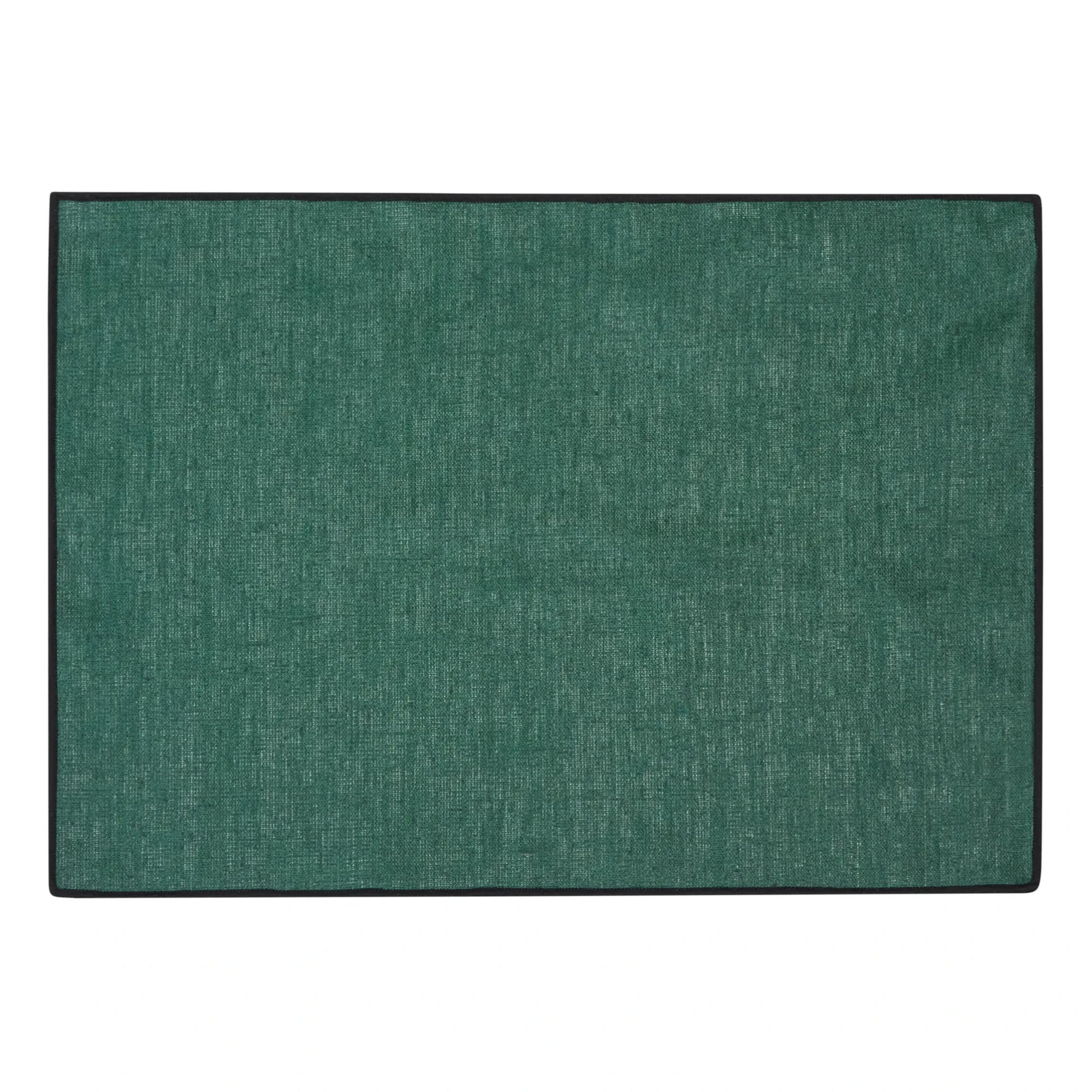 Haomy - Borgo place mat in coated linen | Cedar Green