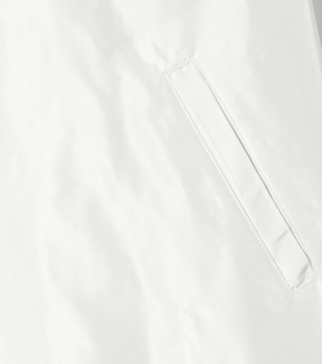 Undercover - Ruffle-trimmed silk satin coat