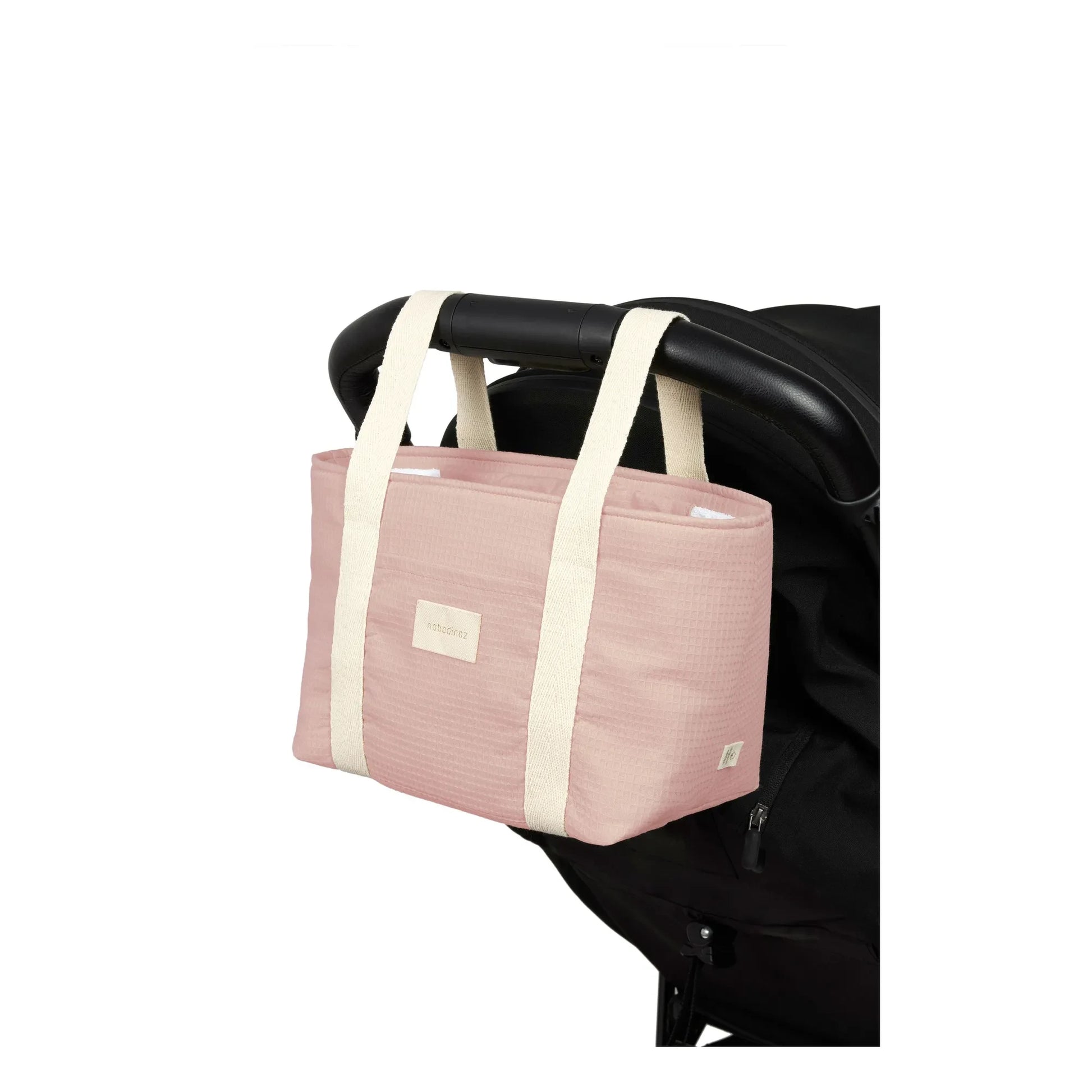 Nobodinoz - Opera stroller organizer bag | Pale Pink