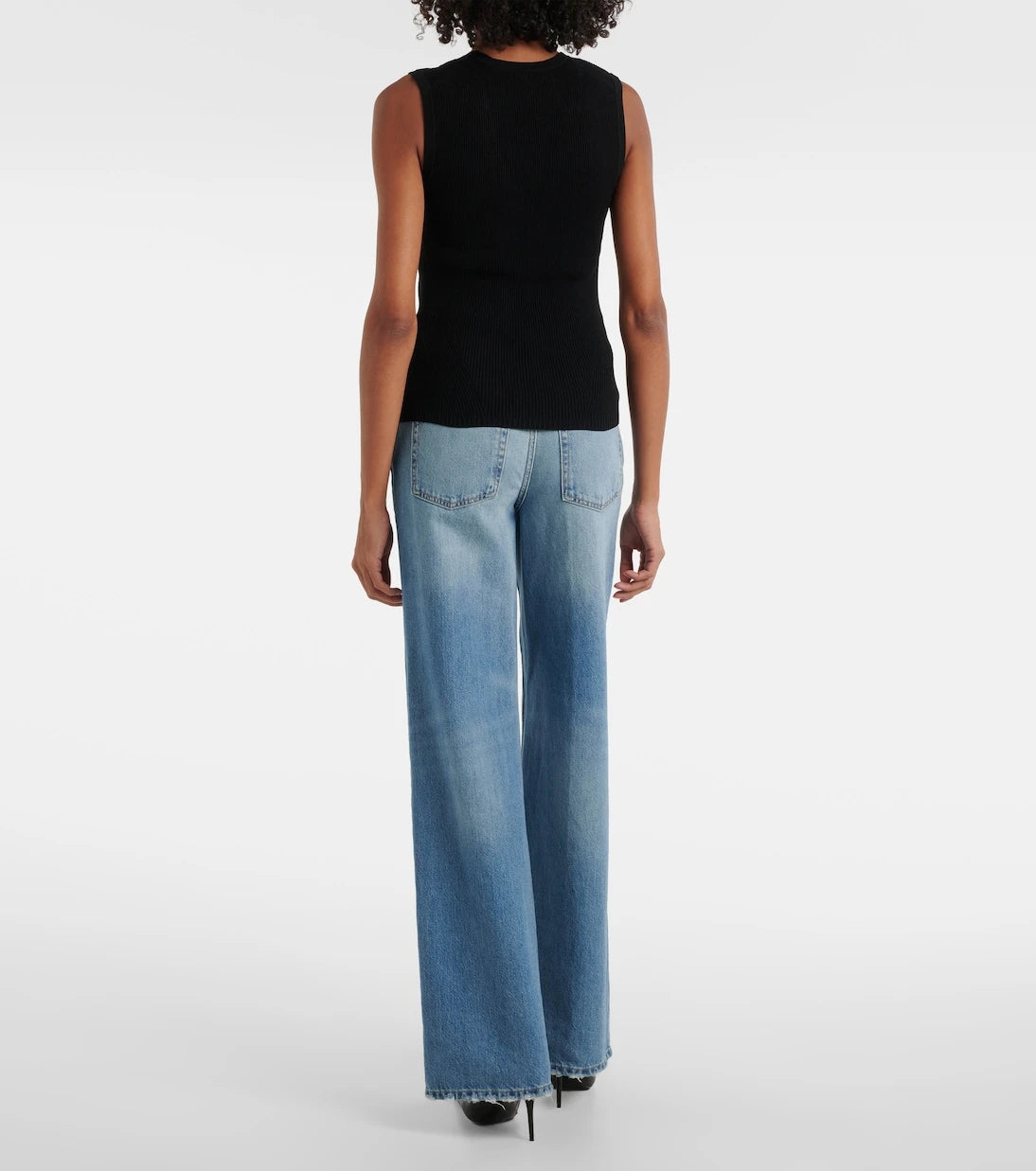 Veronica Beard - Sid ribbed-knit top