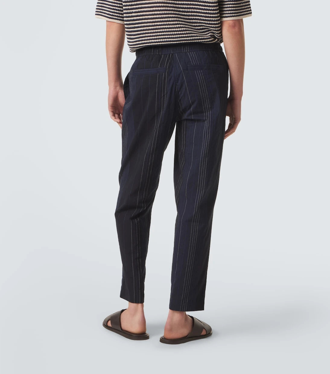 Orlebar Brown - Sonoran striped cotton straight pants