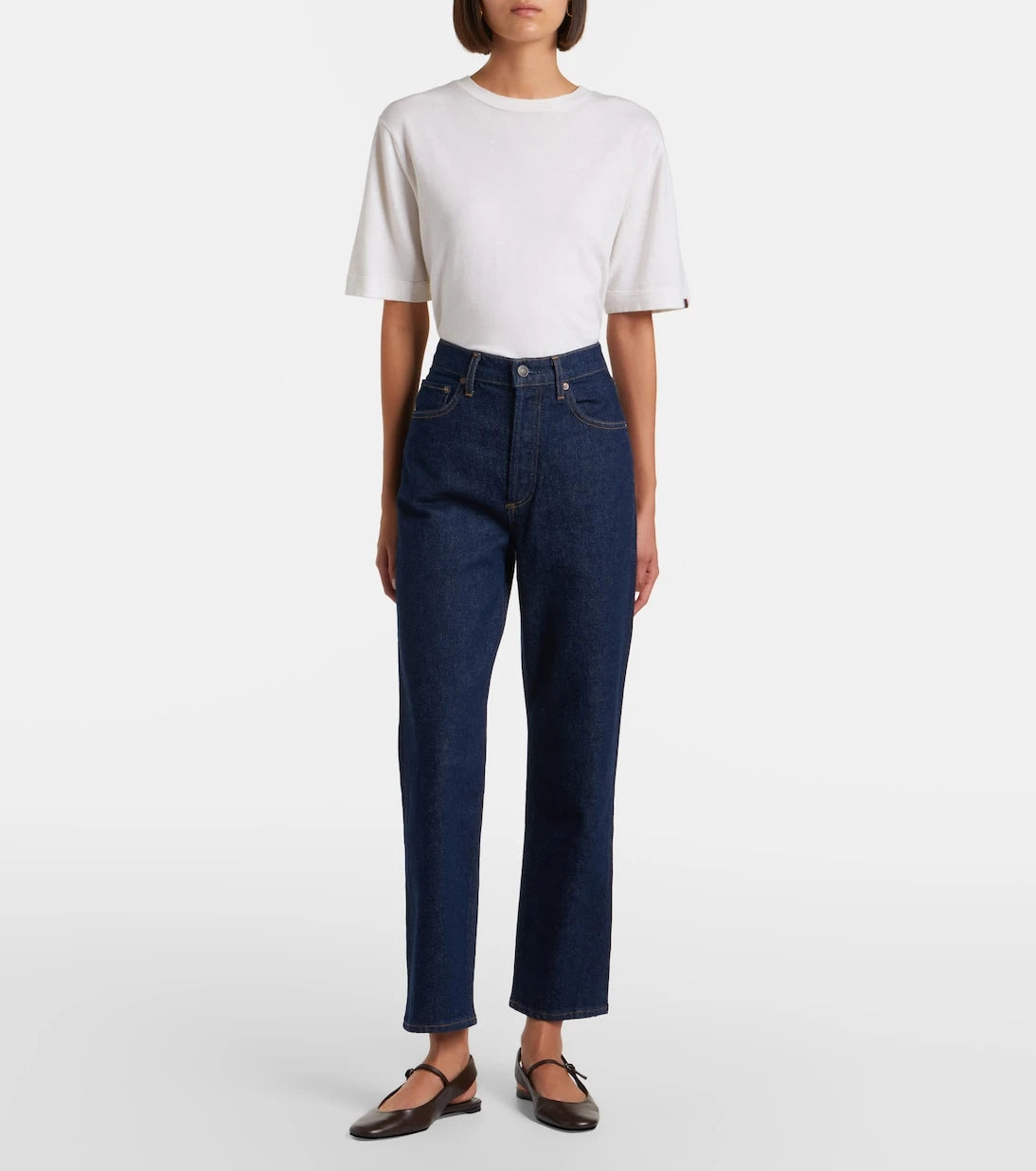 Agolde - '90s cropped straight jeans