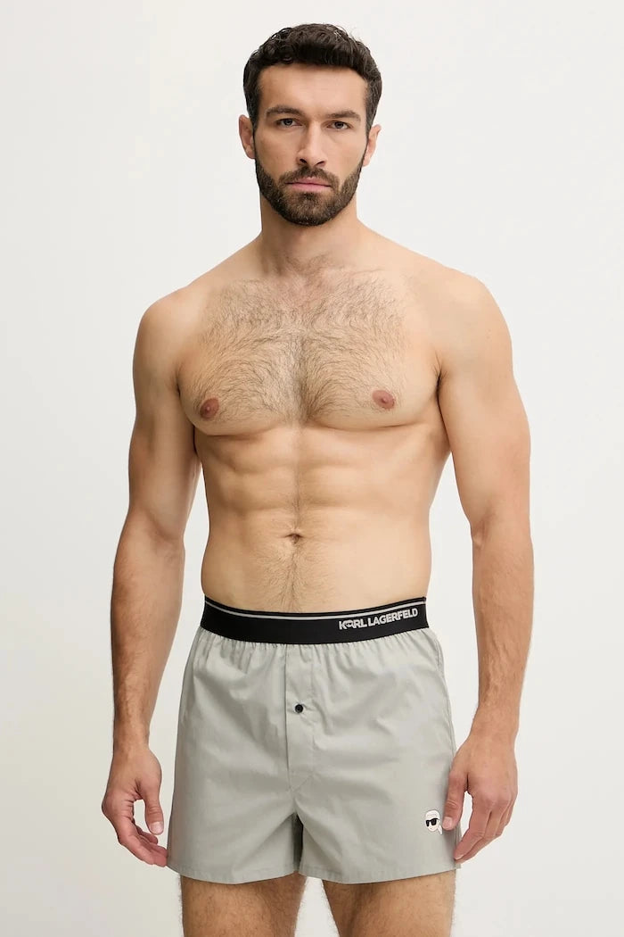 Karl Lagerfeld Pamuklu Boxer (3'lü)