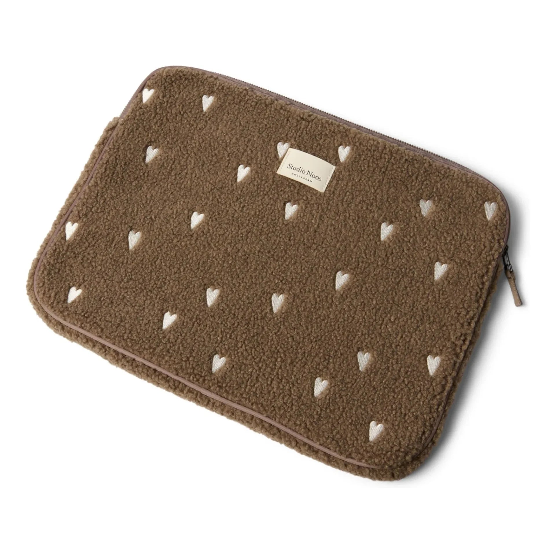 Studio Noos - Hearts computer case | Brown